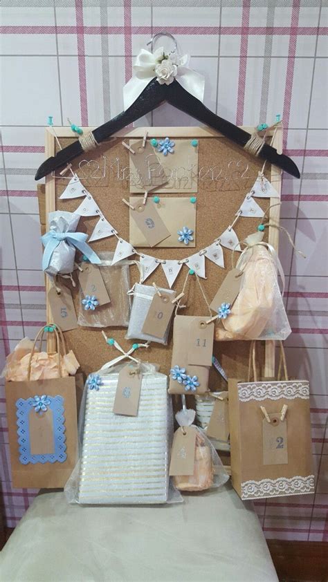 Well we've rounded up some lovely ideas that would work a treat! Wedding Countdown Advent Calendar | Wedding countdown ...