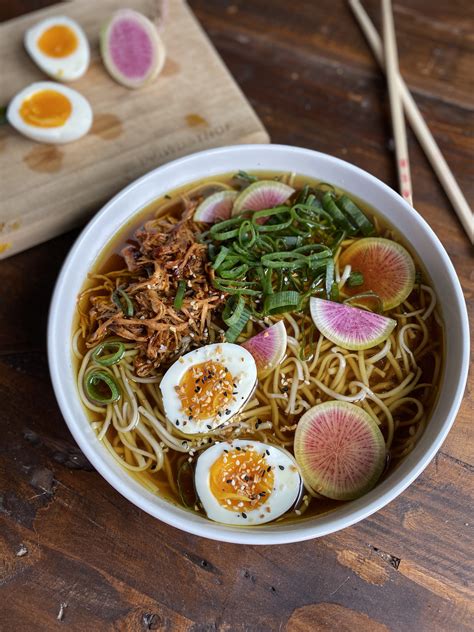 Another recipe with costco to thank! Recipe: Bone Broth Ramen with Gochujang Chicken