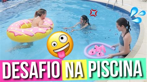 Não se esqueça de deixar o seu like e se inscrever! DESAFIO NA PISCINA #GINCANAMATSURA 💦☀️ - YouTube