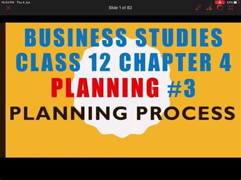 Rohan and amit are working in the purchase department of a company. Business studies Class 12 Chapter 4: Planning process ...