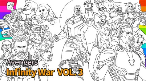 Lego avengers coloring pages infinity war di 2020. Marvel Avengers Infinity War | How To Draw | Super Hero ...