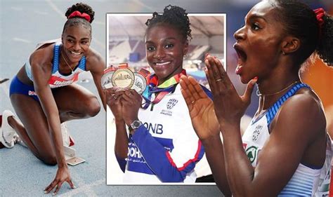 The sprinter ran her heat in 11.07 seconds. Dina Asher-Smith: World Champion takes pride in seeing ...