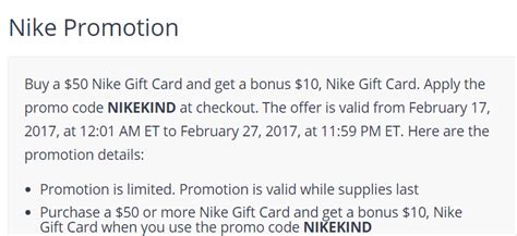 We did not find results for: Gyft: $50 Nike Gift + $10 Bonus Giftcard For $50 5x Ink, Slight Money Maker - Doctor Of Credit