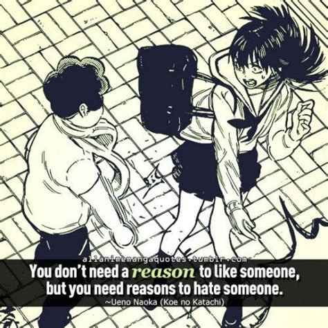 Maybe you would like to learn more about one of these? Koe no Katachi | Manga quotes, Anime quotes, Anime movies
