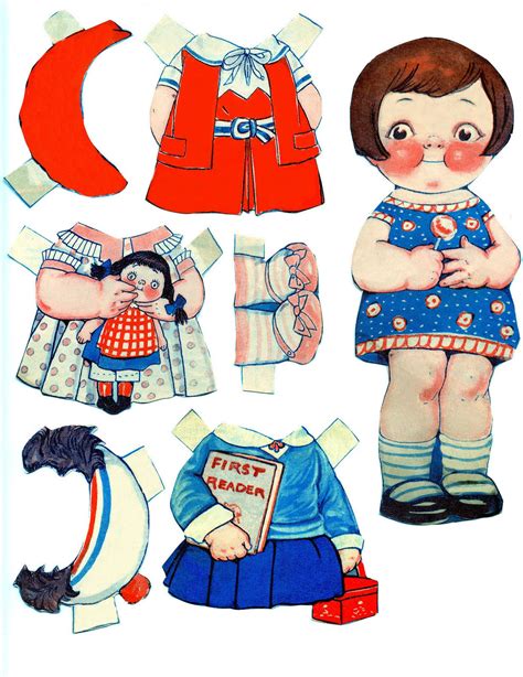 They also have a pair of binoculars for bird watching and two hats for keeping cool in the sun. Fantastic Find: 10 Cute Printable Paper Dolls