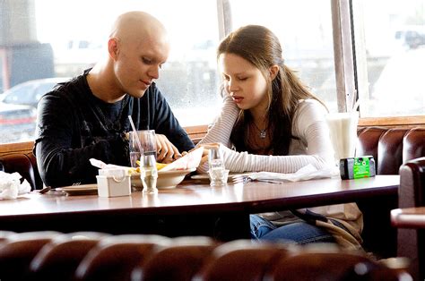 A touching subplot, traced in a long, patient flashback, about a romance between kate and a young fellow cancer patient (thomas dekker) is one of the few extended passages in the film that have some of the fine grain of lived experience. My Favourite Movies: My Sister's Keeper(2009) - English