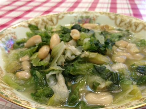 Add the escarole and stir thoroughly to coat the leaves (and to deglaze the pan slightly with their moisture). Escarole and Beans, A Skinny Italian Side Dish #Recipe # ...