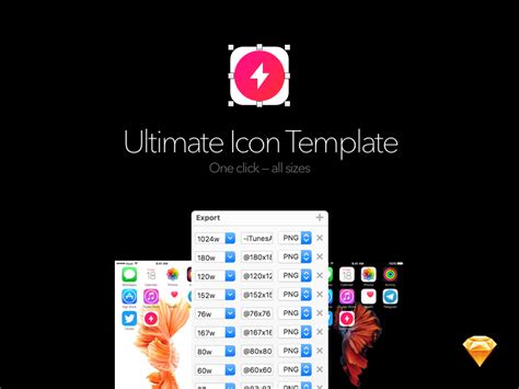 Ios 12 app icon template. Ultimate Icon Template by Alexey Sekachov | Dribbble ...