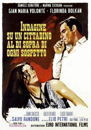 Indagine su un cittadino al di sopra di ogni sospetto è un film del 1970 diretto da elio petri. Indagine su un cittadino al di sopra di ogni sospetto (1970)