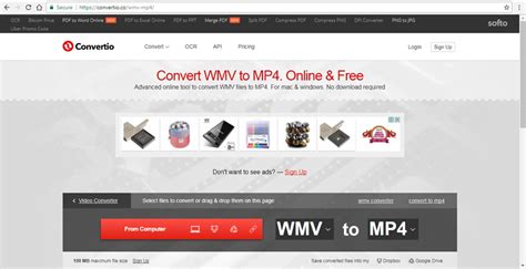 Once upload completed, converter will redirect a web page to show the conversion result. Free WMV Converters: How to Convert WMV to MP4 Online Easily