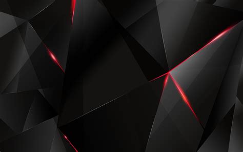 Reindeer, low poly, artwork, black background, amoled. 48+ Black and Red 4K Wallpaper on WallpaperSafari