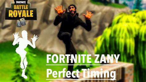 New* fortnite season 4 leaked emote/dance footage!(snap, dip, take14, zany) real footage of the new fortnite. Fortnite Zany Emote Perfect Timing - YouTube