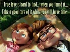 It was actually a mistake but ellie went with it and placed her print where it touched carl's. up movie carl and ellie quotes - Google Search | Movie ...