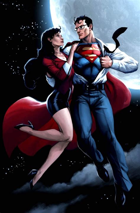 Superman is about someone trying their best to save the world, one day at a time. Lois and Clark by *JPRart on deviantART | Superman wonder ...