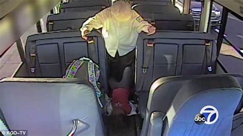 Hi you must of done that on private bus or not hardly anyone on there as if a modern bus they now have cameras anyway do like the scene. Surveillance video shows CA school bus driver 'abusing ...