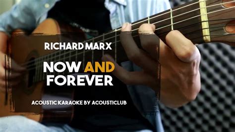 Includes album cover, release year, and user reviews. Karaoke Now and Forever - Richard Marx (Acoustic Guitar ...