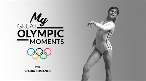 La gymnaste roumaine nadia comaneci. Nadia Comaneci commentates on her 'Perfect 10' moment from ...