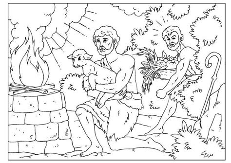 3028x4167 free bible coloring page cain and abel. Coloring page for Cain and Abel Bible lesson. Go to https ...