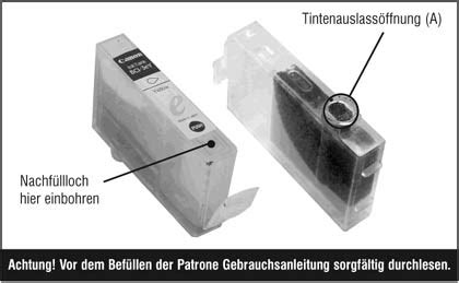 Wie sie toner schlichtweg wieder auffüllen können, zeigen wir ihnen in diesem praxistipp. Anleitung zum Nachfüllen von Canon BCI-6 Tintenpatronen ...