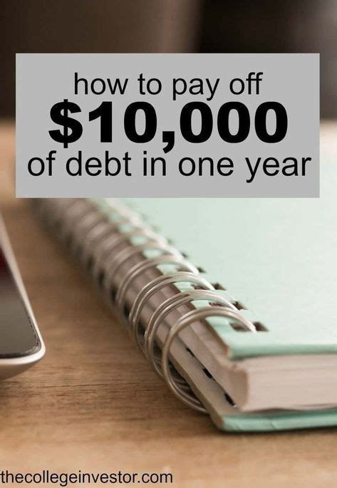 You can pay off your credit card debt by getting a debt consolidation loan, but what's the best type of debt how and who can help me pay off my credit card debts? How To Pay Off $10,000 Of Debt In One Year | Debt payoff, Debt free, Paying off credit cards
