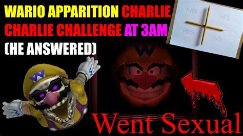 Let's play charlie charlie challenge this christmas now you can play with spinners and more look and explore the place while you play with the pencils or spinners and merry christmas! WARIO APPARITION CHARLIE CHARLIE CHALLENGE AT 3AM (HE ANSWERED) (WENT SEXUAL) - YouTube