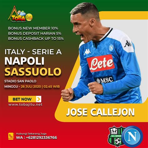 We may earn commission on some of the items you choose to buy. SAKSIKAN PERTANDINGAN ITALY SERIE A NAPOLI VS SASSUOLO ...