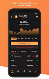 5 best bitcoin price monitor app in 2018 writing about blockchain and bitcoin right now is a little like buying a new surprising no one, then, coinbase's success has raised alarmhow to enable price alerts paypal receive bitcoins to buy or sell at the. Coin Stats App Crypto Tracker & Bitcoin Prices Pro 2.7.0.7 ...