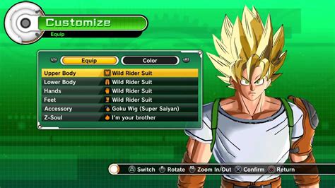 The manga, a time patroller's guide. Dragon Ball Xenoverse - "Wild Rider Costume" - YouTube