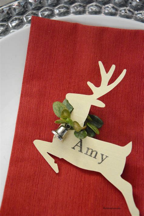 Browse our options to find the wedding place card template that's right for you. Christmas Place Cards - The Idea Room