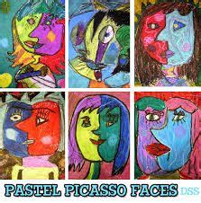 Seine bilder zeigten geometrische stilisierungen mit melodischer linienschönheit, aber auch karikierende deformationen. Image result for picasso oil pastel | Picasso art, Kids ...