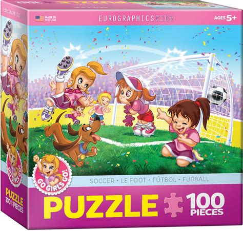 Everything complies with astm and ce standards. Soccer -Go Girls Go! 100-Piece Puzzle - Walmart.com ...