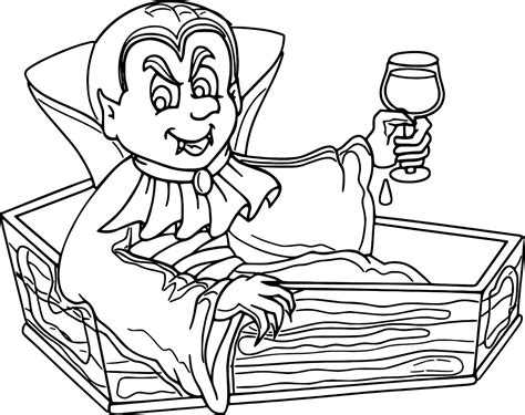 Vampires coloring page to print and color for free. Cartoon Vampire Coloring Pages at GetColorings.com | Free ...