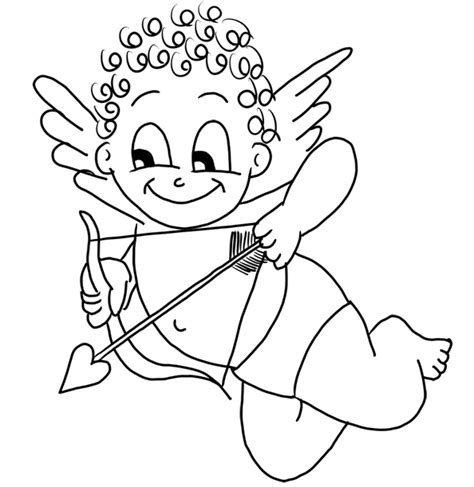 Free printable valentine coloring sheets for kids. Cupid Coloring Pages - Best Coloring Pages For Kids