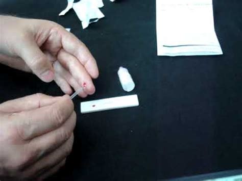 Hiv is a treatable condition, so the only thing to be worried about is not knowing. HIV test kit - demonstration of an HIV home test for HIV 1 ...