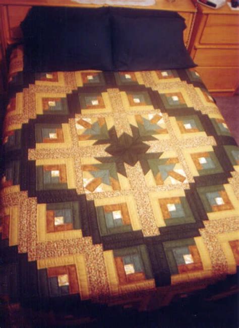 If you purchase after clicking these links, threadistry receives a small commission, at no cost to you. Pine Tree Log Cabin | Country quilts, Log cabin quilts ...