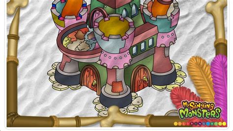 My Singing Monsters Coloring Book - Island Castle - YouTube