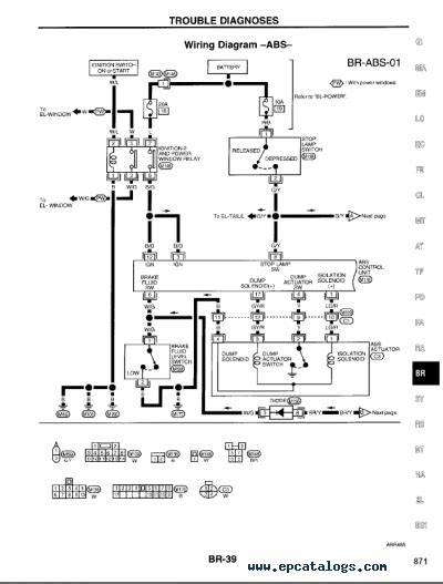 1986 pickup engine controls w. Nissan Truck Wiring Diagram - Wiring Diagram