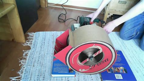 Watch fun with the dildo! Homemade cardboard centrifugal fan - YouTube