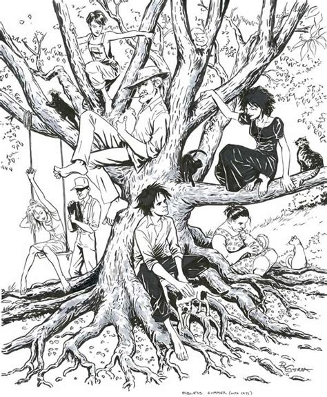 All art done by acclaimed comic books artist jill thompson, who also illustrated one of the chapters in the. this might be my FAVORITE of the Endless. | Sandman neil ...