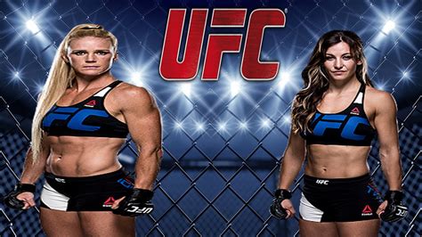 Holm side kicks the body. Holly Holm vs Miesha Tate Full Fight UFC 197 Video - YouTube