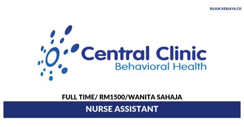 Ads reviewer, retail sales associate, sales executive and more on indeed.com. Jawatan Kosong Terkini Central Clinic ~ Nurse Assistant ...