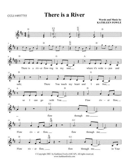 Print and download cactus in the valley sheet music in pdf. There Is A River Sheet Music PDF Download - freesheetmusic ...