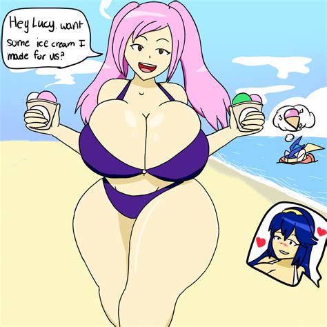 Supernova was simply born with a tremendous amount of innate power and trained it considerably along with her physical combat. Rule 34 - 2girls bare shoulders beach belly bikini blue ...