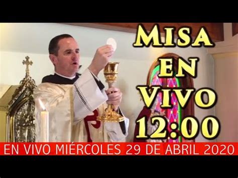 Alemania comenzó con fuerza, dominando, e incluso pudo adelantarse en el marcador, pero el var anuló la diana inicial por mano al principio de la jugada. MISA DE HOY EN VIVO 29-04-2020 - YouTube