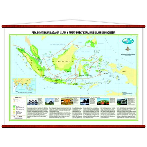 Raih gelar pendidikan tinggi anda di universitas islam indonesia. Peta Penyebaran Agama Islam & Pusat Kerajaan Islam Di ...