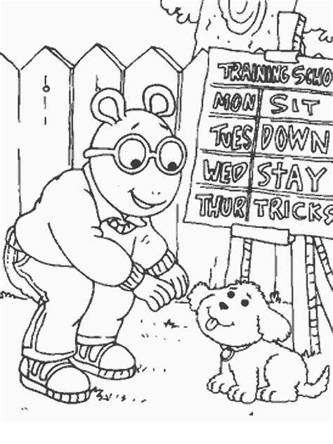 Maybe you would like to learn more about one of these? Arthurs Thanksgiving Coloring Pages - Coloring Home