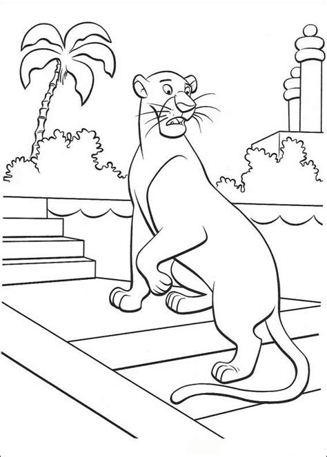 Get crafts, coloring pages, lessons, and more! Kids-n-fun.com | 62 coloring pages of Jungle Book