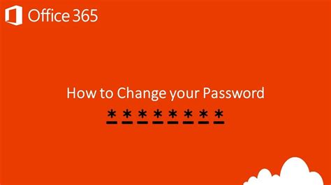 Maybe you would like to learn more about one of these? Office 365 - How to Change your Password - YouTube