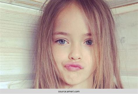 They're all taller than me and have very unusual features. 9-Year Old Kristina Pimenova is World's Most Beautiful Girl