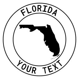 Printable stencils letter magdalene project org. Florida - Map Outline, Printable State, Shape, Stencil ...